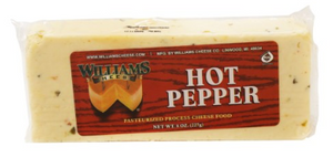 Williams Cheese - Hot Pepper Bar 8 oz - Front View