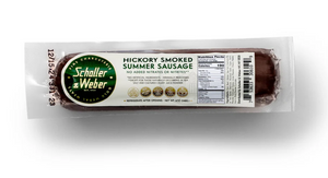 Schaller and Weber - Hickory Smoked Summer Sausage 6 oz - Front View