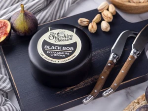 The Cheshire Cheese Black Bob Extra Mature Cheddar 200g
