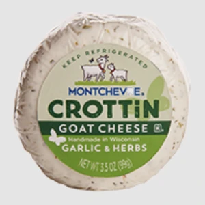Montchevre Crottin Goat Cheese Garlic & Herbs 4oz