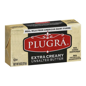 PLUGRA BUTTER UNSALTED EUROPEAN STYLE 8 OZ