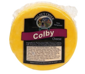 Walnut Creek Colby Cheese