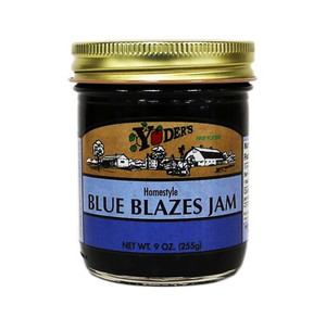 Yoder's Homestyle Blue Blazes Jam – 9oz