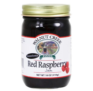 Walnut Creek Seedless Red Raspberry Jam – 18oz