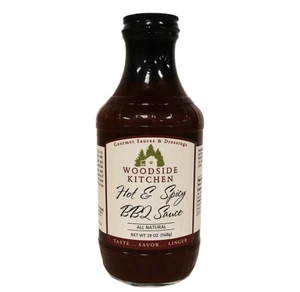 Woodside Kitchen Hot & Spicy BBQ Sauce – 19 oz