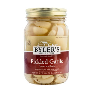 Byler’s Relish House Pickled Garlic – 1 Pint