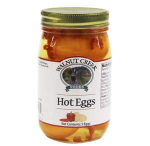 Walnut Creek Hot Pickled Eggs – 5 Eggs