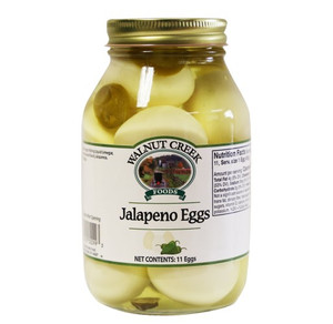Walnut Creek Jalapeño Pickled Eggs – 11 Eggs
