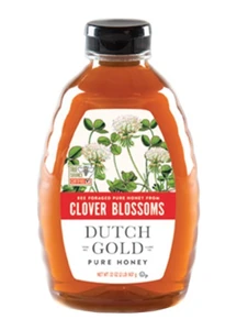Dutch Gold Pure Honey – Clover Blossoms, 2 lb