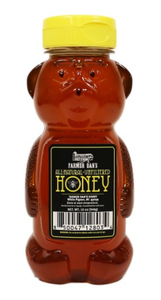 Farmer Dan’s All Natural Unfiltered Honey Bear – 12 oz