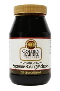 Golden Barrel Unsulfured Supreme Baking Molasses – 32 oz