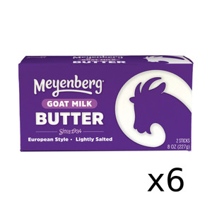 MEYENBERG GOAT MILK PRODUCTS EUROPEAN STYLE GOAT BUTTER. 8 OZ (6 PACK)