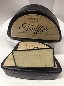 FORD FARM FARMHOUSE CHEDDAR WITH TRUFFLES. 1 LB