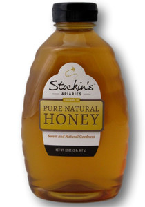 STOCKIN'S PURE NATURAL HONEY, 32 OZ BOTTLE (PACK OF 12)