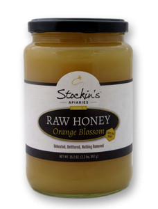 STOCKIN'S UNHEATED AND UNFILTERED RAW ORANGE BLOSSOM. 35 OZ (PACK OF 12)