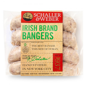 Irish Brand Bangers Schaller and Weber 12oz