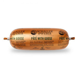 PÂTÉ WITH GOOSE SCHALLER WEBER. 7 OZ.