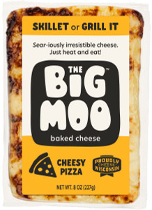 THE BIG MOO BAKED CHEESE CHEESY PIZZA 8 OZ.