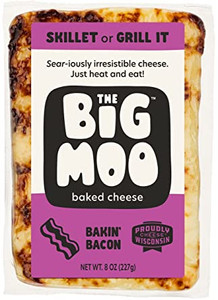 BIG MOO BAKED CHEESE BAKIN BACON 8 OZ.