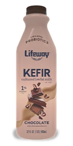 Chocolate, Low Fat Kefir, Lifeway, 32 oz