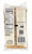 La Panzanella - Croccantini Crackers Roasted Garlic Flavor 6 oz - Nutrition Facts - Rear View