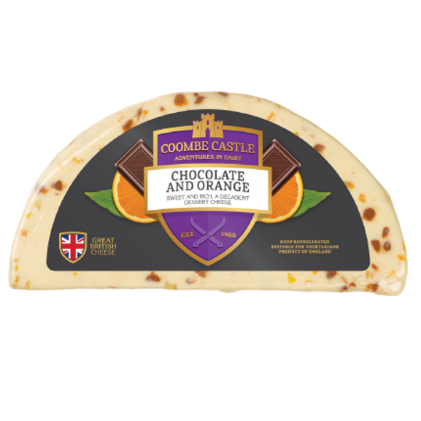 Coombe Castle Wensleydale with Chocolate and Orange 15.5 OZ