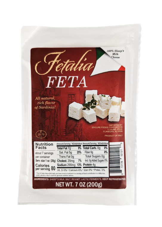 Fetalia Feta 7 oz - Front View