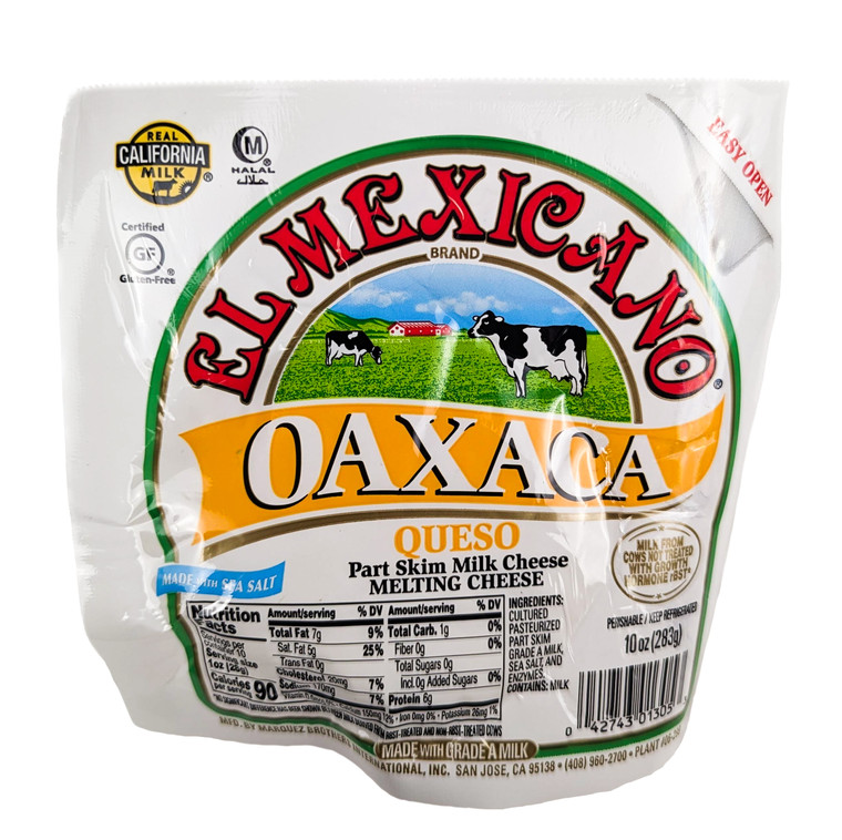 El Mexicano - Oaxaca Queso 10oz - Front View