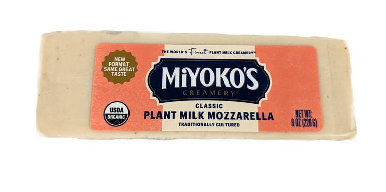 Miyoko's - Classic Plant Milk Mozzarella 8 oz - Front View
