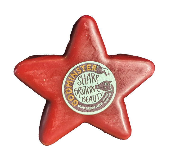 Godminster - Sharp Bruton Beauty Red Star British Cheddar Cheese 5.3oz