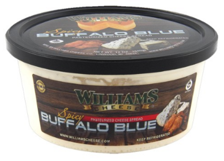 Williams Cheese - Spicy Buffalo Blue Spread 12 oz - Front View