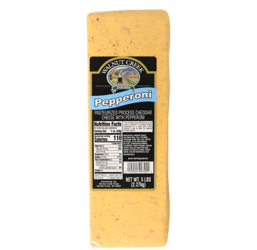 Walnut Creek - Natural Smoked Flavor Pepperoni Cheese Whole Loaf 2.5lb