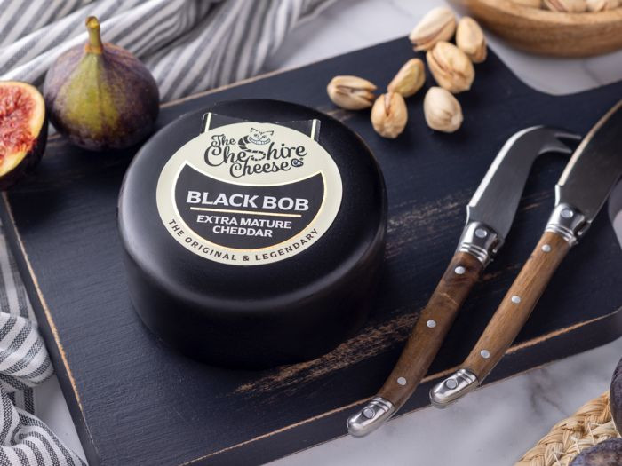 The Cheshire Cheese Black Bob Extra Mature Cheddar 200g