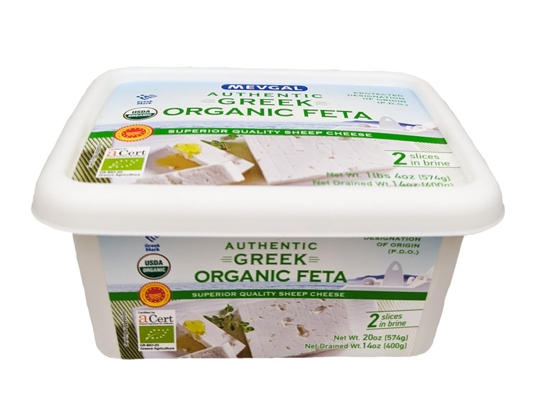 Mevgal Authentic Greek Organic Feta 20oz