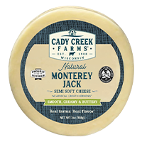 Cady Creek Farms Natural Monterey Jack Cheese 7oz