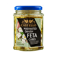 Castello - Marinated Danish Feta Cubes 5.25oz