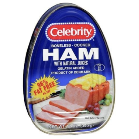 Celebrity Gelatin Added Boneless Ham 12 oz