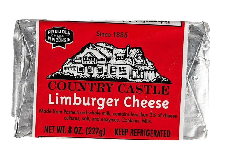 Country Castle - Limburger Cheese - 8 oz - Front View