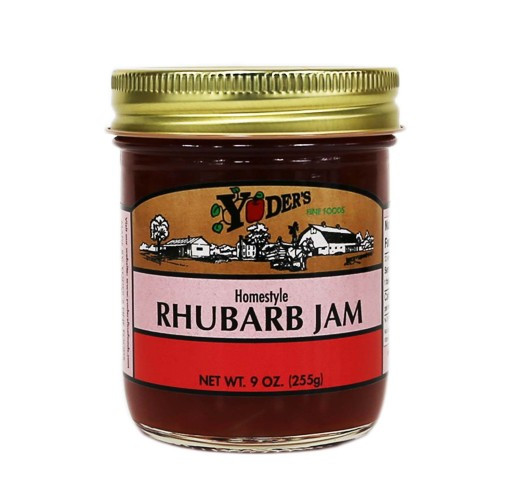 Yoder's Homestyle Rhubarb Jam – 9oz