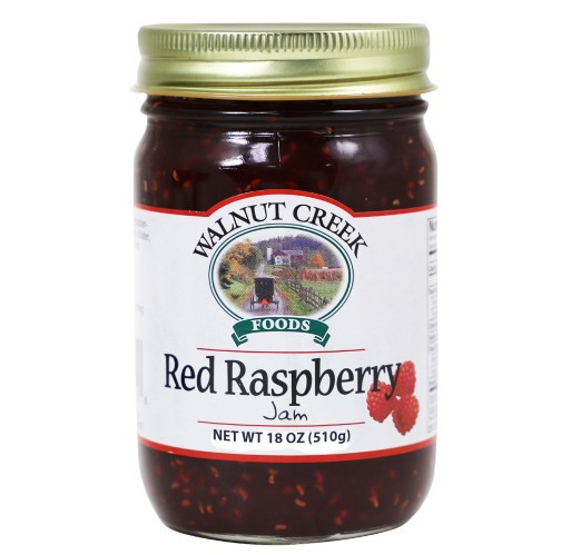 Walnut Creek Red Raspberry Jam – 18 oz