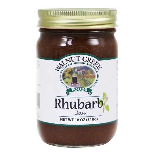 Walnut Creek Rhubarb Jam – 18 oz