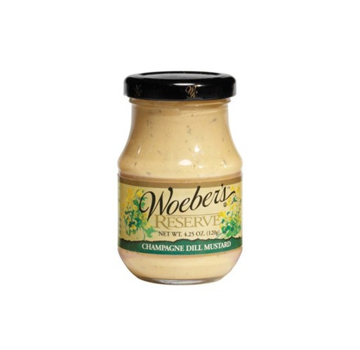 Woeber’s Reserve Champagne Dill Mustard (4.25 oz)