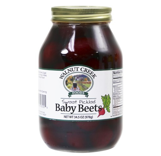 Walnut Creek Sweet Pickled Baby Beets – 34.5 oz