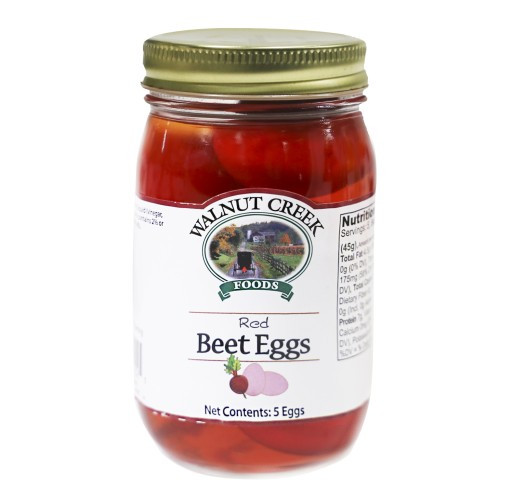 Walnut Creek Red Beet Pickled Eggs – 5 Eggs