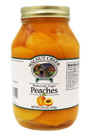 Walnut Creek Reduced Sugar Pickled Peaches – 34.5 oz