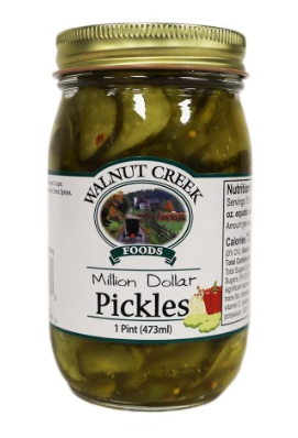 Walnut Creek Million Dollar Pickles – 1 Pint (16 oz)