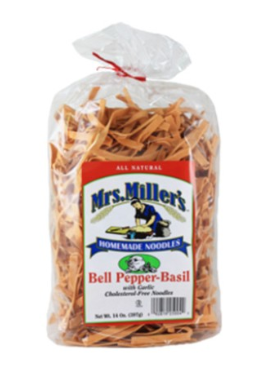 Mrs. Miller's Bell Pepper-Basil Noodles – 14 oz