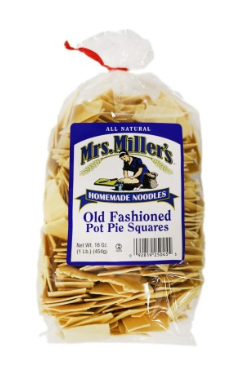 Mrs. Miller's Old-Fashioned Pot Pie Squares Noodles – 1" – 16 oz
