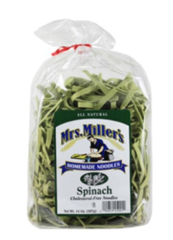 Mrs. Miller's Spinach Noodles – 14 oz