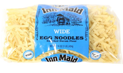 Inn Maid Wide Egg Noodles – 16 oz